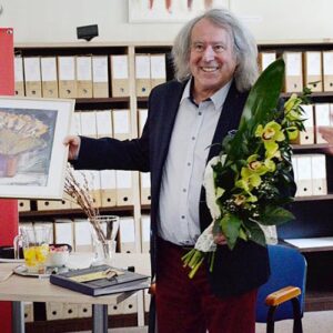 Zdjęcie ze spotkania z Maestro Markiem Pijarowskim w Bibliotece WSZOP