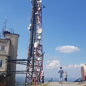Zdjęcie z wyjazdu terenowego do elektrowni studentów Energetyki WSZOP