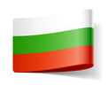 Grafika z flagą Bułgarii