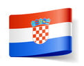 Grafika z flagą Chorwacji