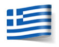 Grafika z flagą Grecji