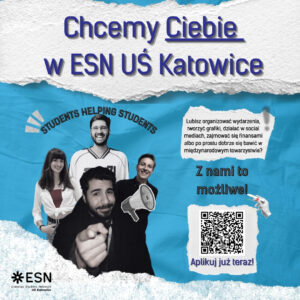 zdjęcie podglądowe - Rekrutacja do ESN UŚ Katowice