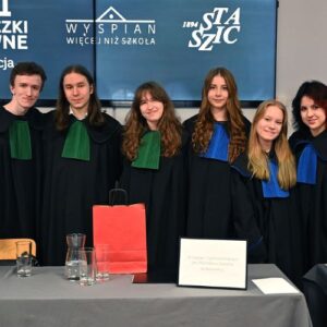 Uczestnicy Pierwszego etapu 8. edycji Konkursu „Potyczki Prawne”