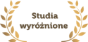 Studia wyróżnione Grafika z napisem studia wyróżnione